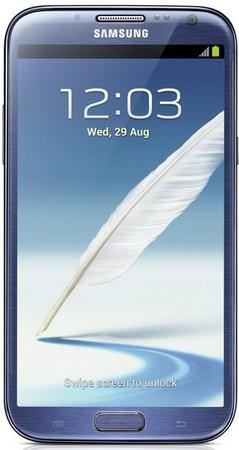 Смартфон Samsung Galaxy Note 2 GT-N7100 Blue - Раменское